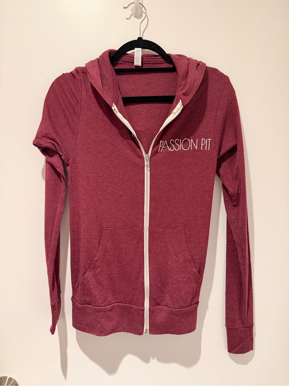 PASSION PIT Purple Hoodie (SMALL)